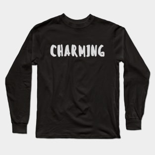 Charming Sexy Attractive Smells Good Positive Boy Girl Motivated Inspiration Emotional Dramatic Beautiful Girl & Boy High For Man's & Woman's Long Sleeve T-Shirt